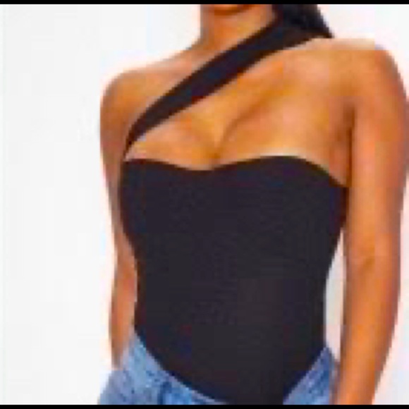 PrettyLittleThing Tops - Black Bodysuit